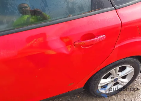 2014 Ford Focus Se из США, поврежденный, VIN 1FADP3F21EL314484